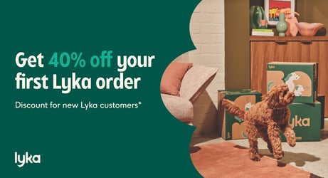 Get 40% off Lyka Pet Food
