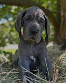 Available Now Great Dane Pup- ANKC reg - Blue- European Bloodlines. Female