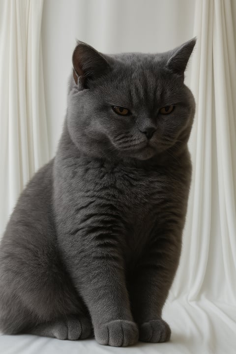 Prince Cyber - BluNirvana British Shorthairs