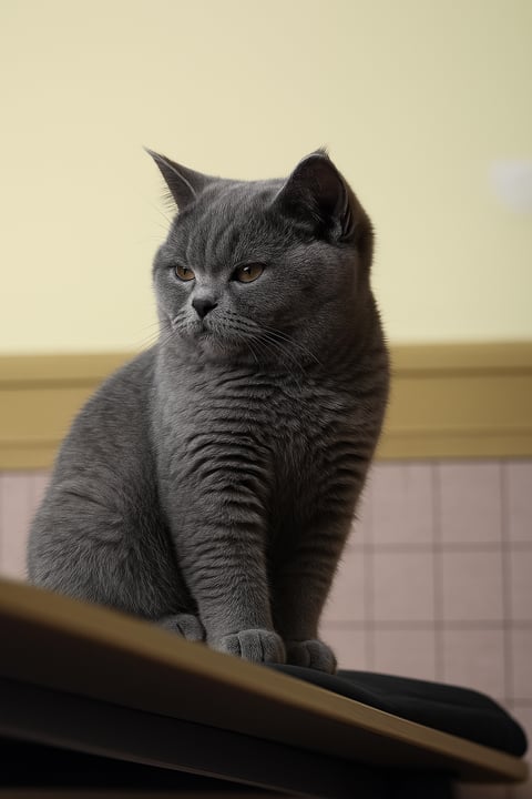 Prince Cyber - BluNirvana British Shorthair Kitten