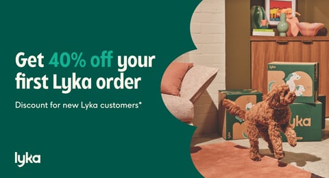 Get 40% off Lyka Pet Food