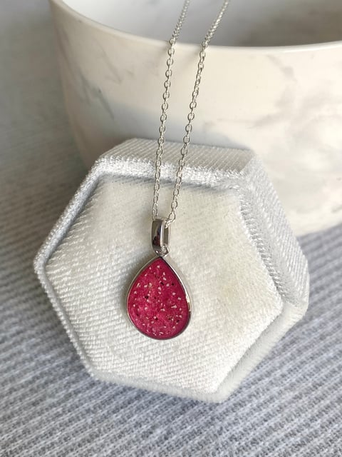 Ash necklace - Droplet